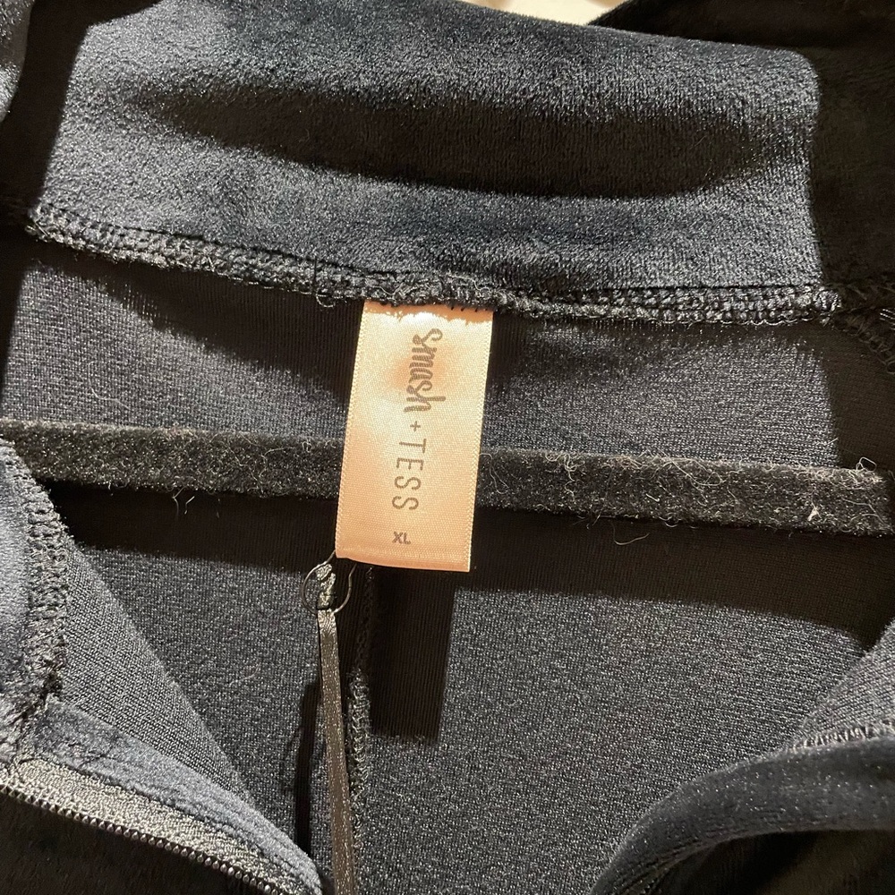 NWT Black velvet Smash+Tess Romper - Picture 4 of 5